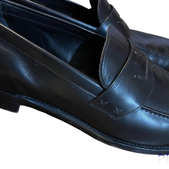 BARKER BLACK CROWN LOAFER - Rattlesden size us 12 - Picture 8 of 12